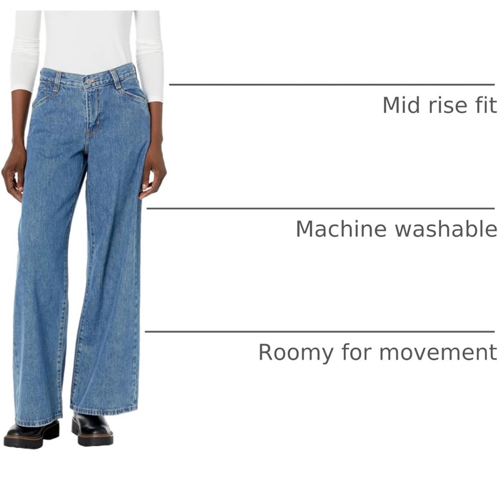 Levi's Women's 94 Baggy Wide Leg Jean